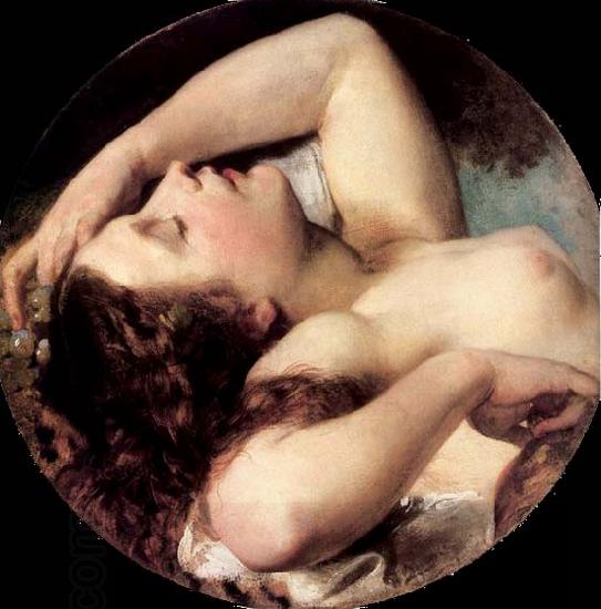 Brocky, Karoly Sleeping Bacchante China oil painting art